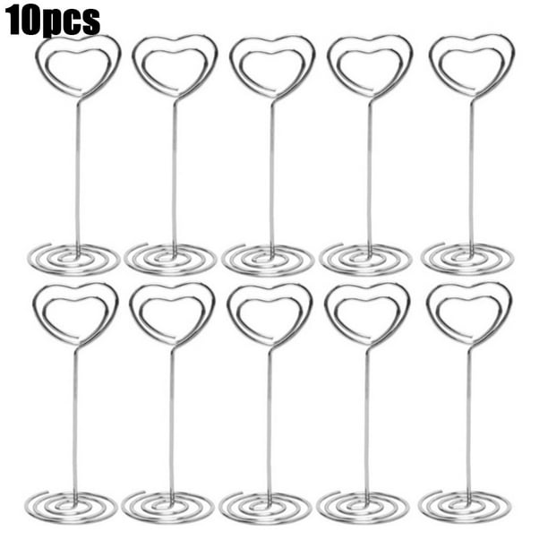 12pcs Table Card Holder Wedding Place Name Holder Photo Stand Note Memo Clip 12pcs Table Card Holder Wedding Place Name Holder Photo Stand Note Memo Clip